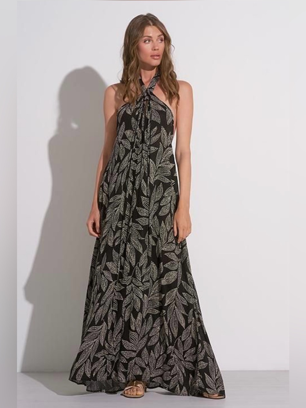 Alana Halter Neck Maxi Dress